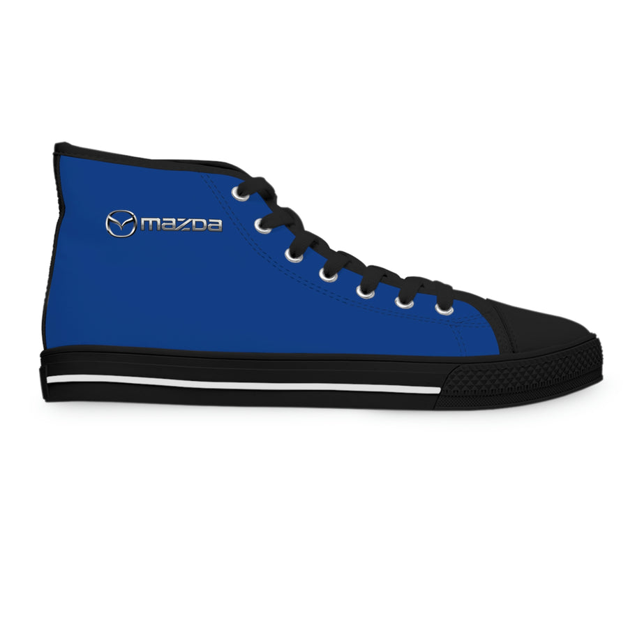 Women's Dark Blue Mazda High Top Sneakers™