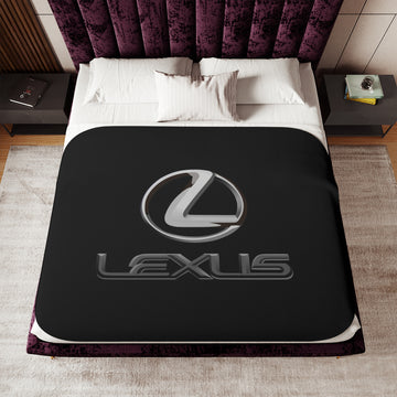 Black Lexus Sherpa Blanket™