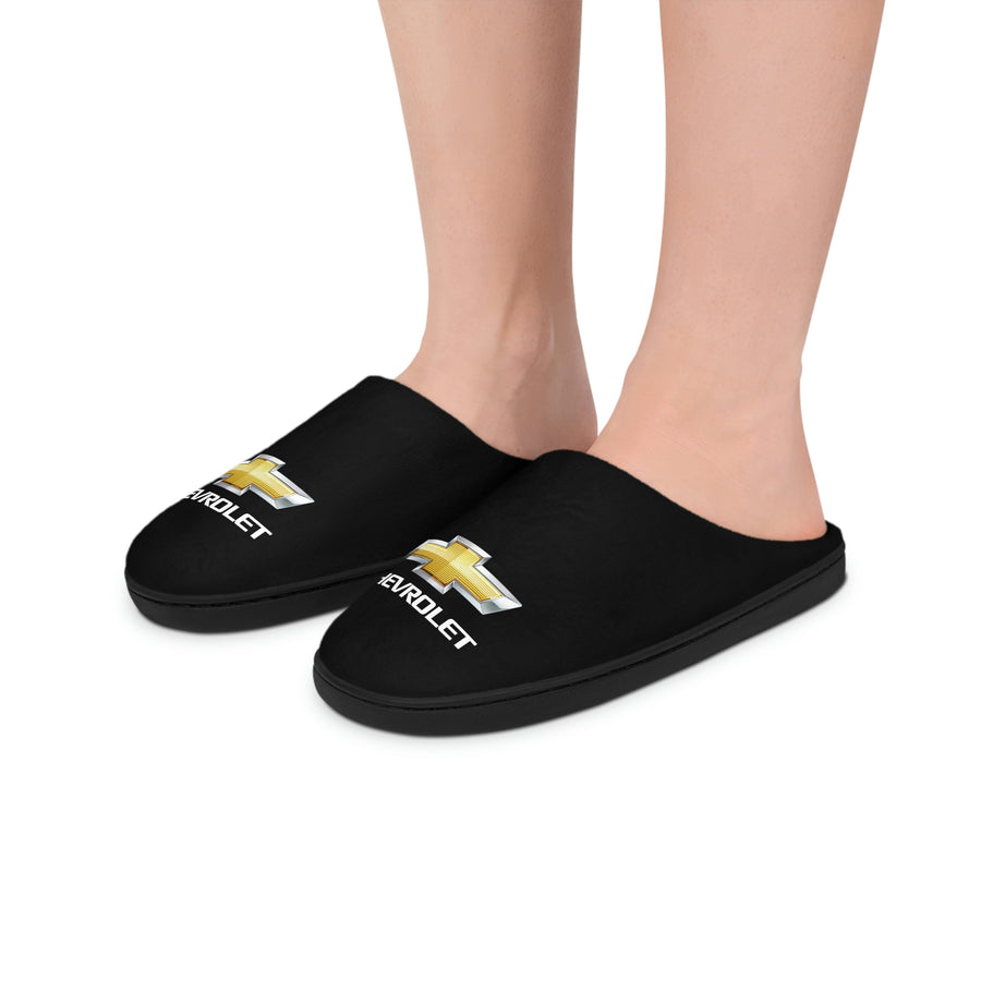 Unisex Black Chevrolet Indoor Slippers™