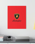 Red Lamborghini Acrylic Prints (French Cleat Hanging)™