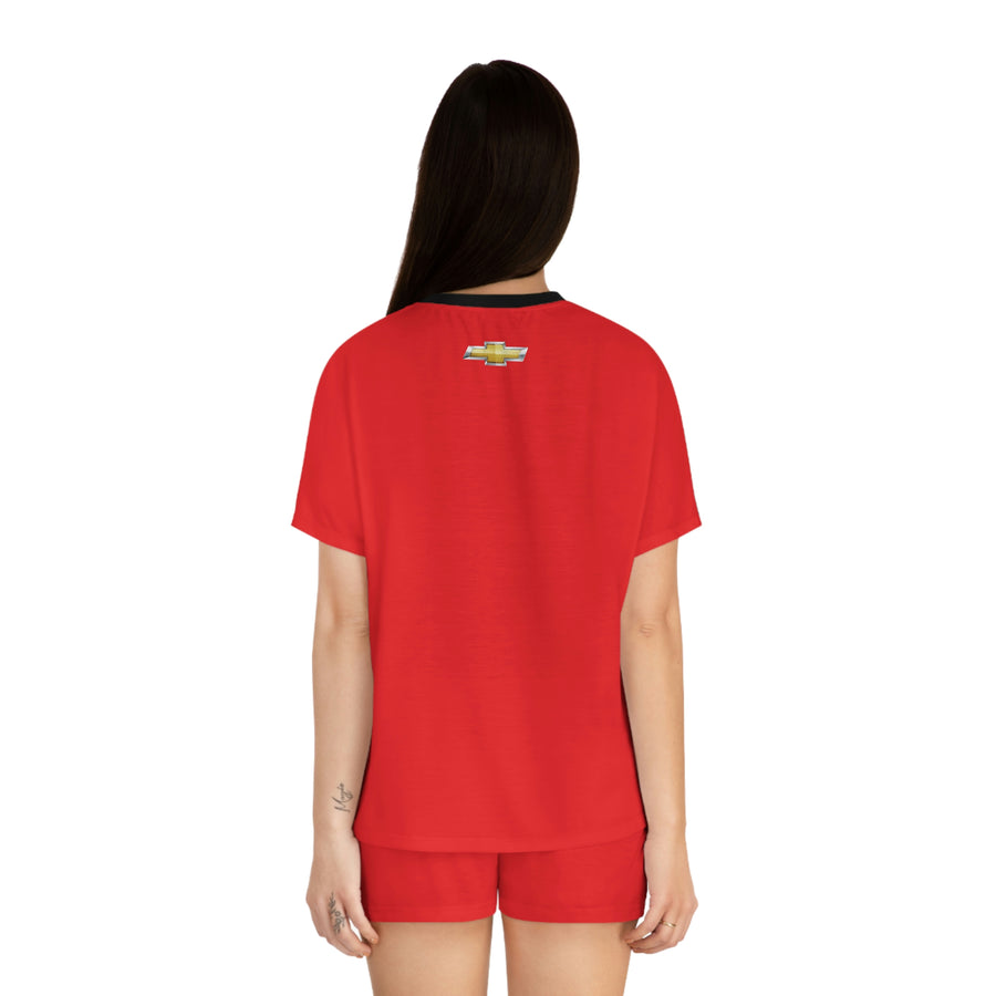 Women's Red Chevrolet Short Pajama Set™