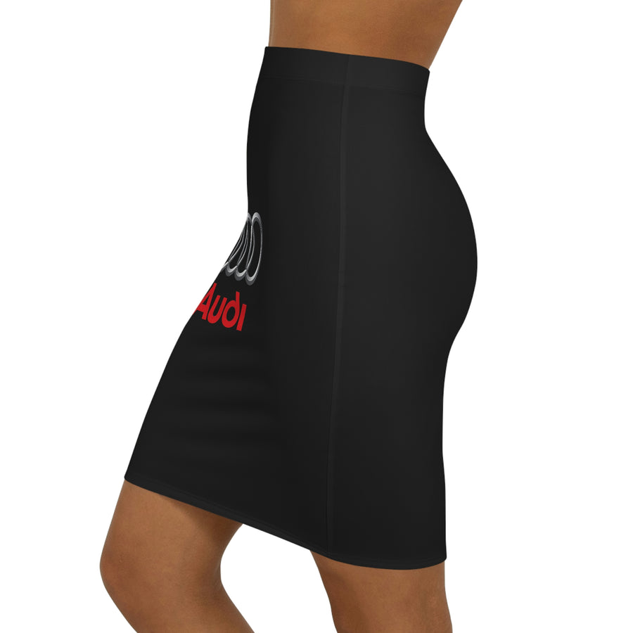 Women's Black Audi Mini Skirt™