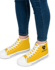 Women's Yellow Lamborghini High Top Sneakers™