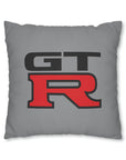 Grey Spun Polyester Nissan GTR pillowcase™