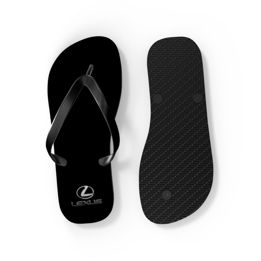 Unisex Black Lexus Flip Flops™