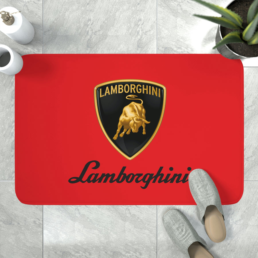 Red Lamborghini Memory Foam Bathmat™