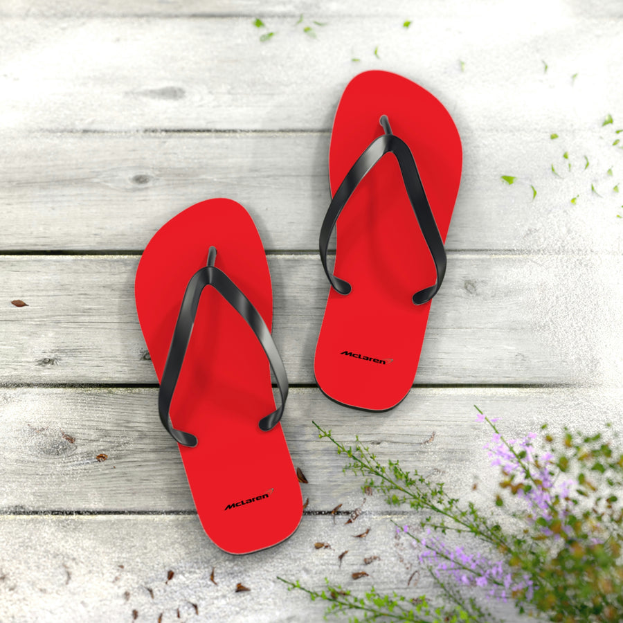 Unisex Red McLaren Flip Flops™