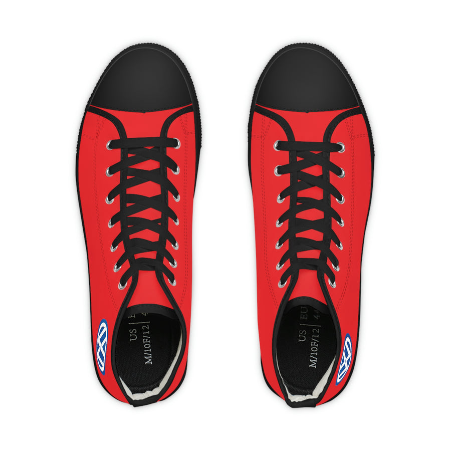 Men's Red Volkswagen High Top Sneakers™