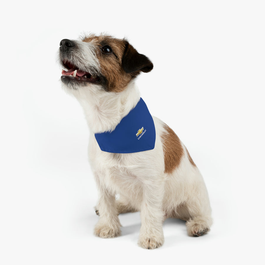 Dark Blue Chevrolet Pet Bandana Collar™