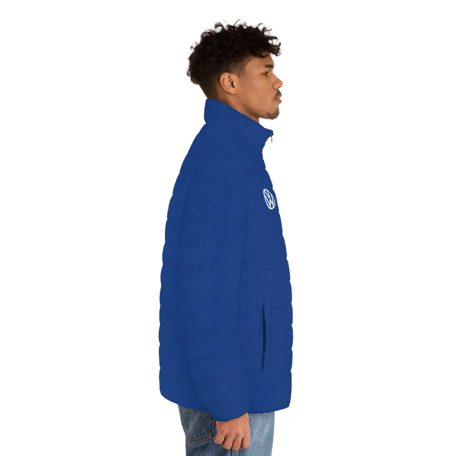 Men's Blue Volkswagen Puffer Jacket™