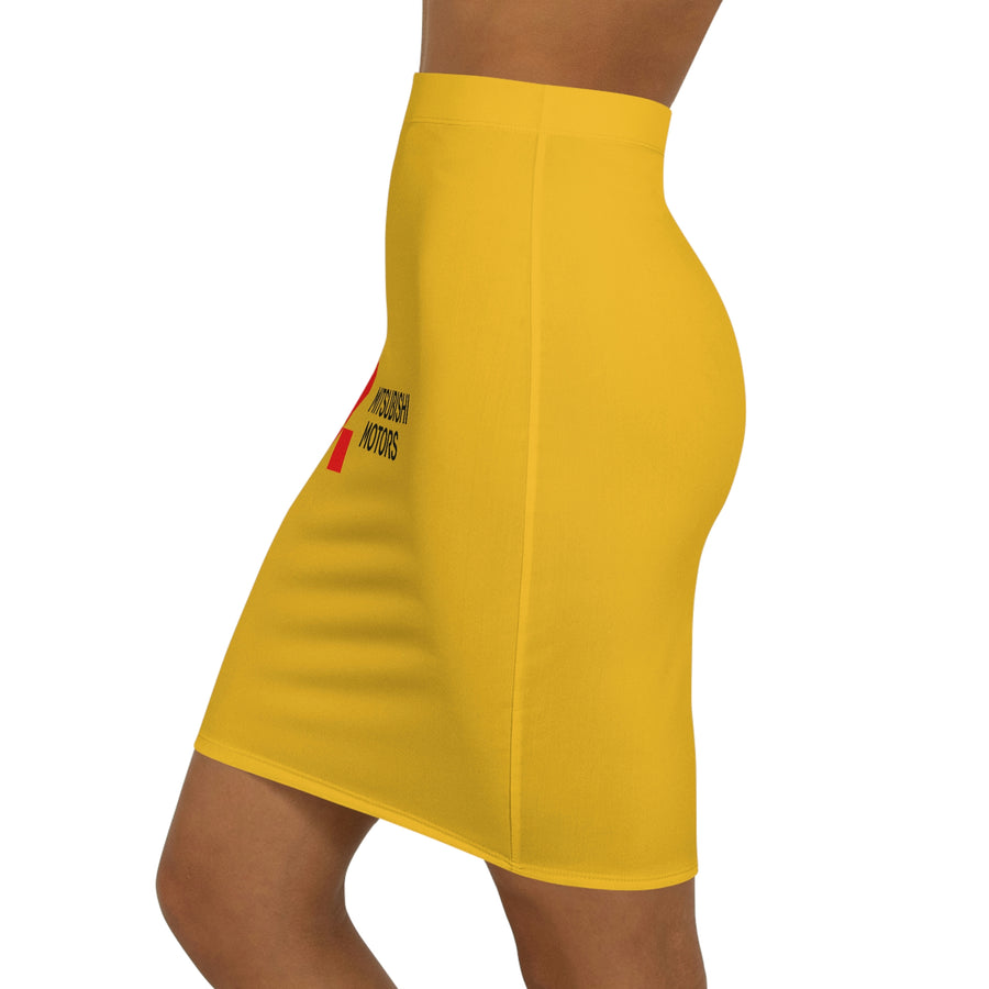 Women's Yellow Mitsubishi Mini Skirt™