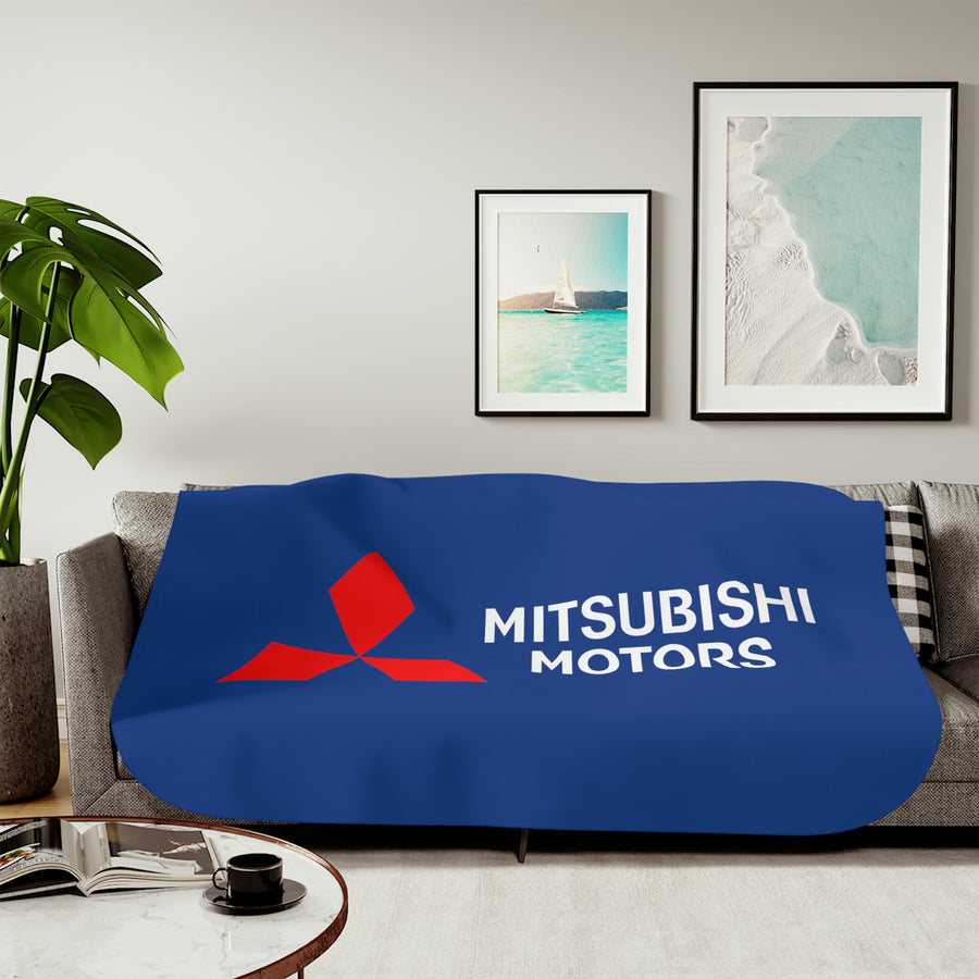 Dark Blue Mitsubishi Sherpa Blanket™