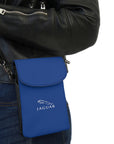 Small Dark Blue Jaguar Cell Phone Wallet™