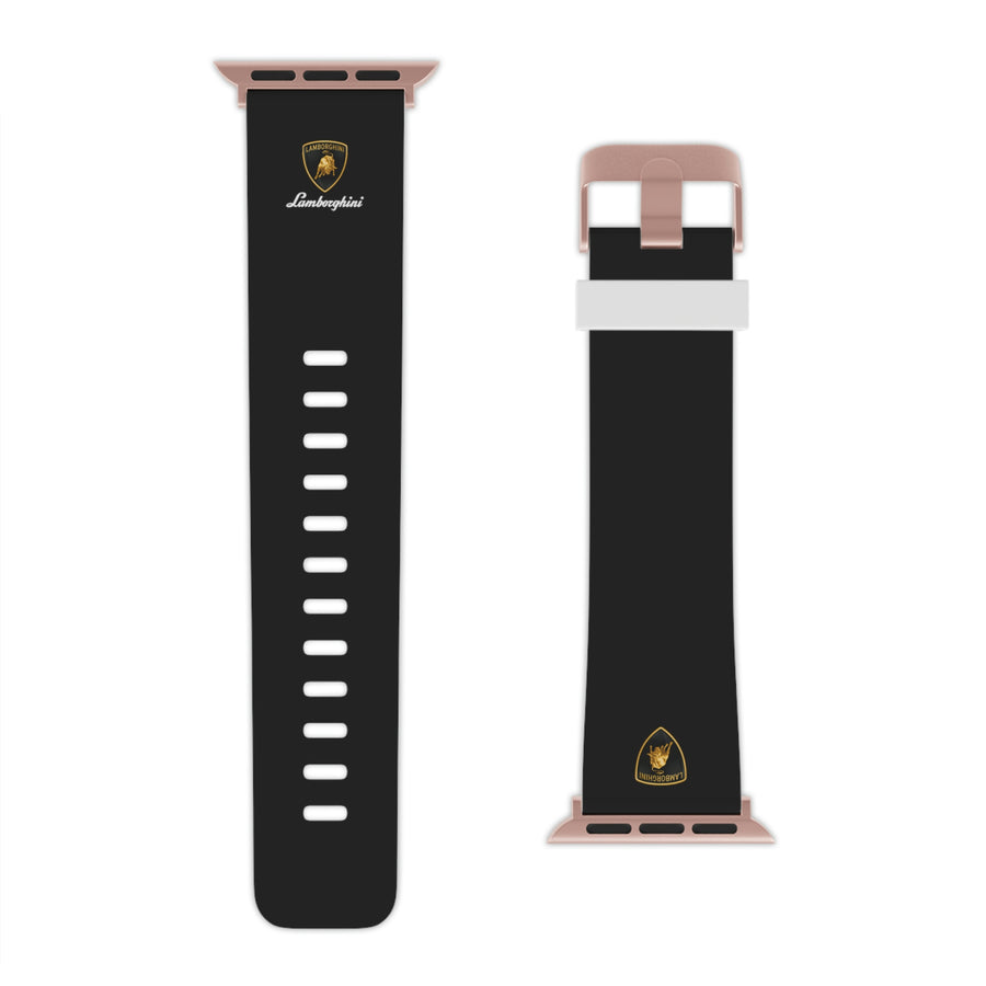 Black Lamborghini Watch Band for Apple Watch™