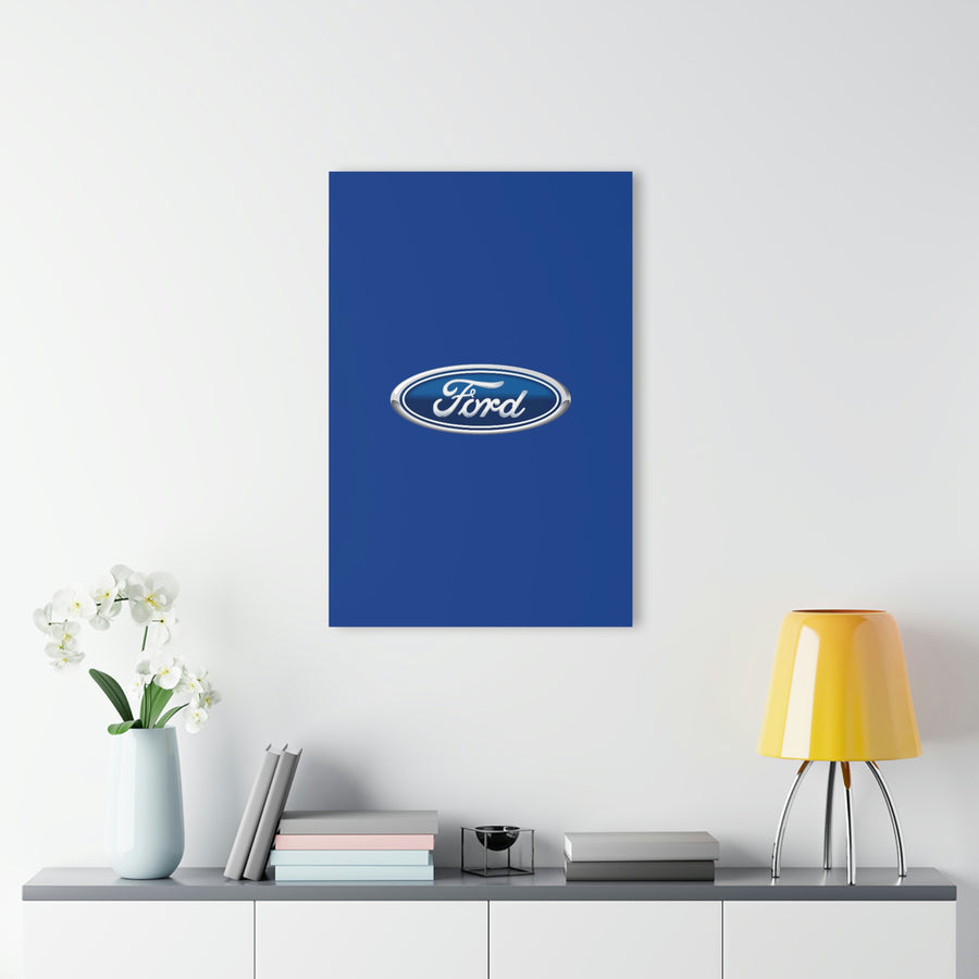 Dark Blue Ford Acrylic Prints (French Cleat Hanging)™