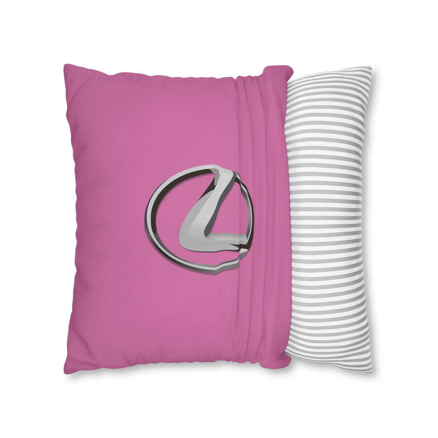 Light Pink Lexus Spun Polyester pillowcase™