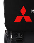 Unisex Black Mitsubishi Casual Shoulder Backpack™