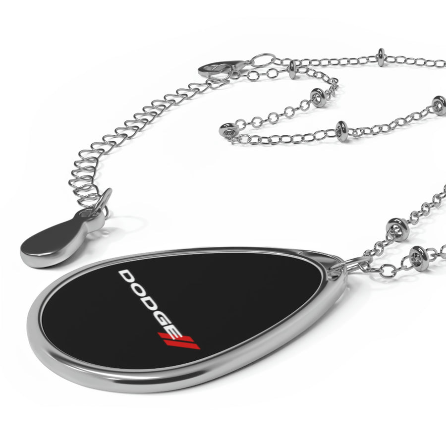 Black Oval Dodge Necklace™