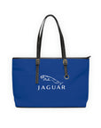 Dark Blue Jaguar Leather Shoulder Bag™