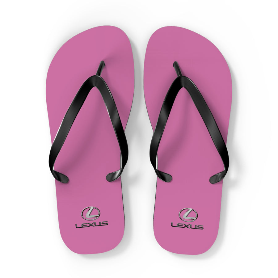 Unisex Light Pink Lexus Flip Flops™