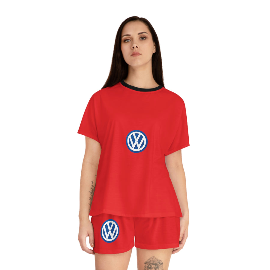 Women's Red Volkswagen Short Pajama Set™