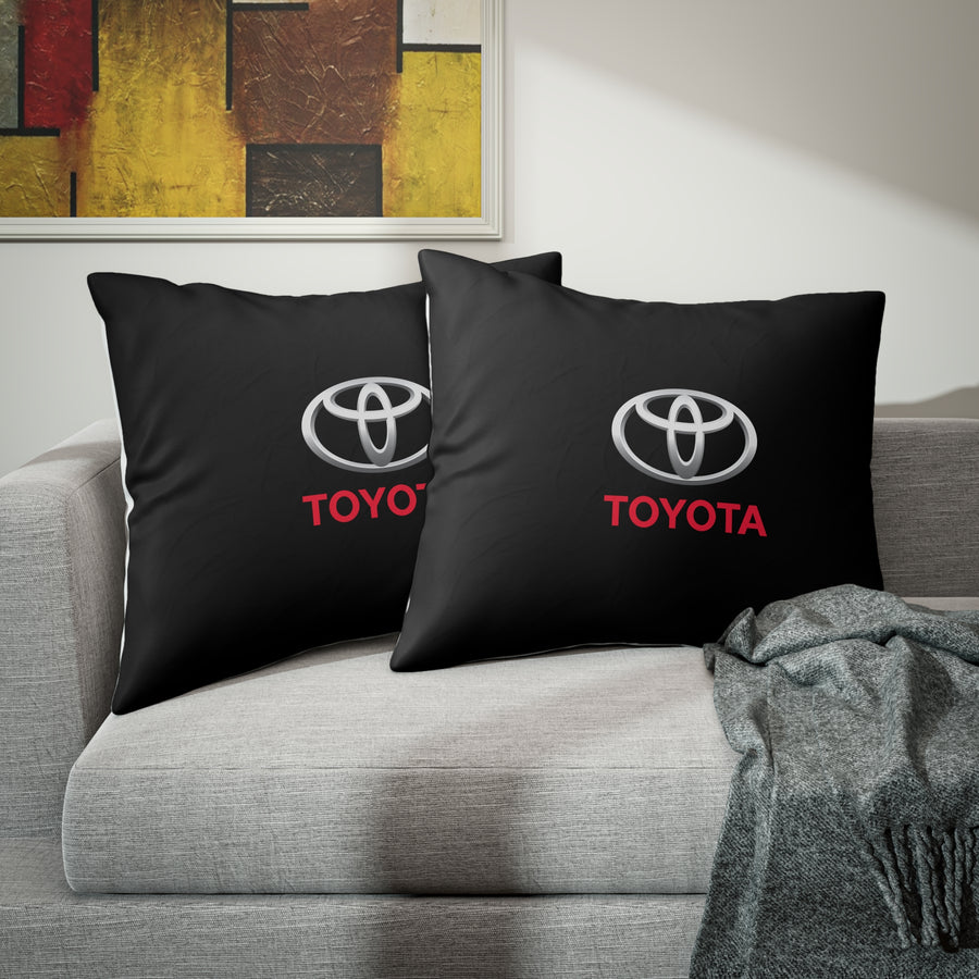 Black Toyota Pillow Sham™