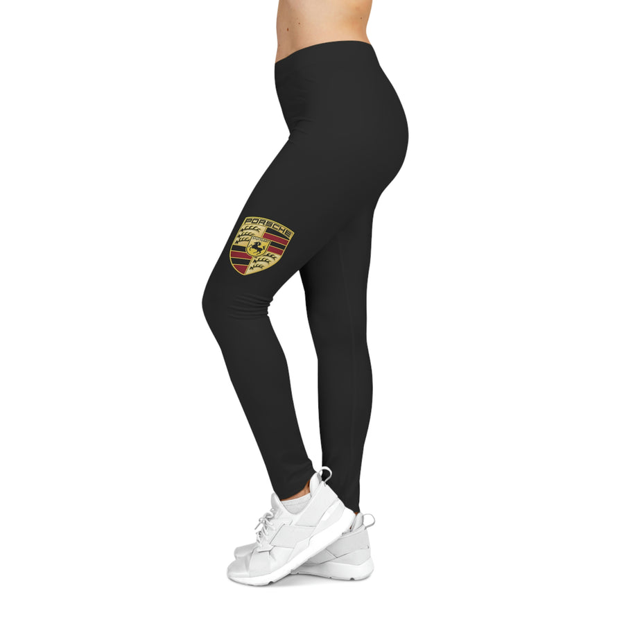 Women's Black Porsche Leggings™