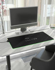 Black Jaguar LED Gaming Mouse Pad™