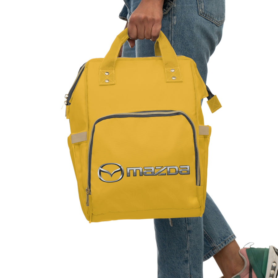Yellow Mazda Multifunctional Diaper Backpack™