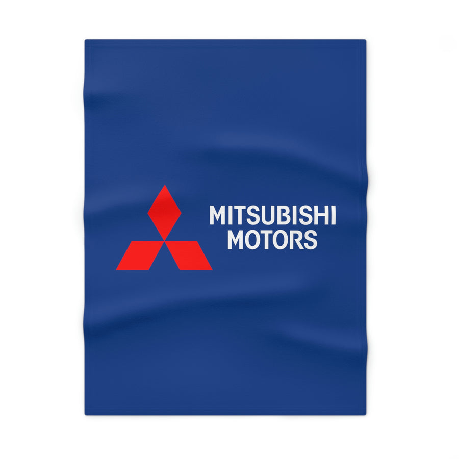 Dark Blue Mitsubishi Soft Fleece Baby Blanket™