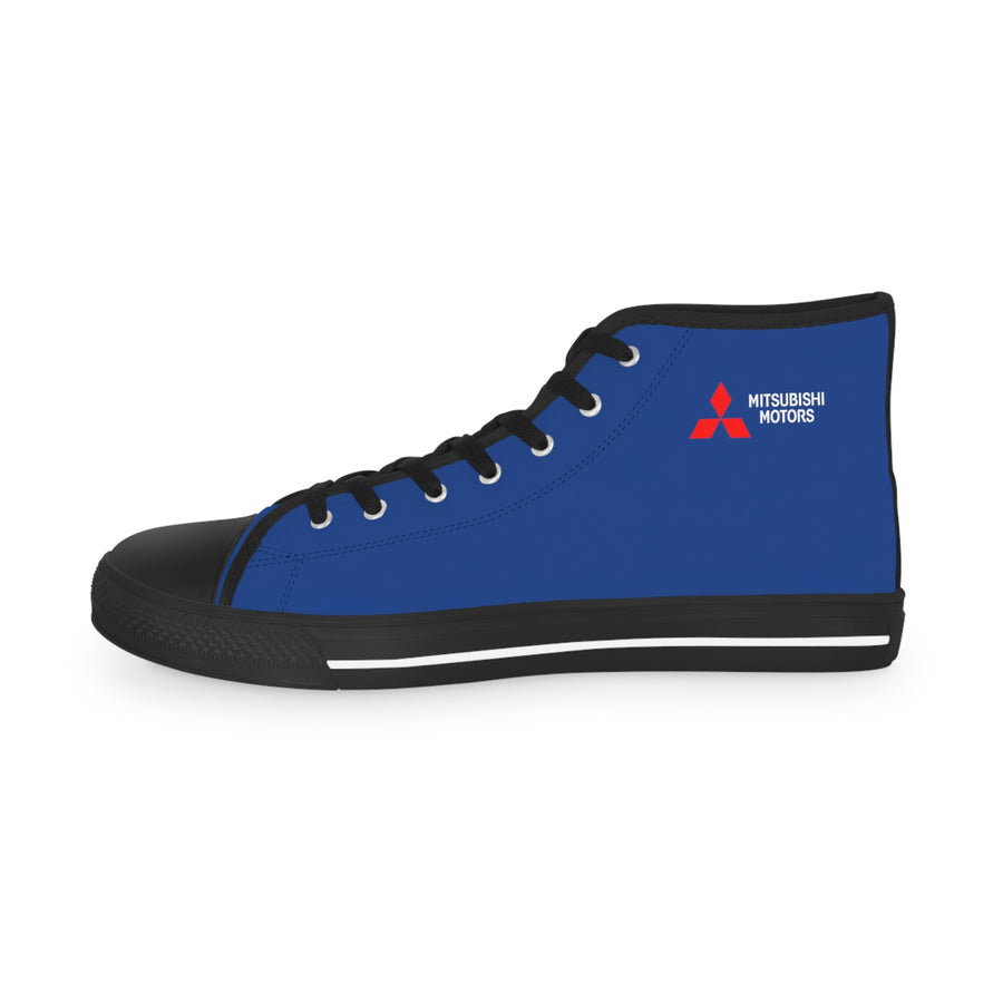 Men's Dark Blue Mitsubishi High Top Sneakers™