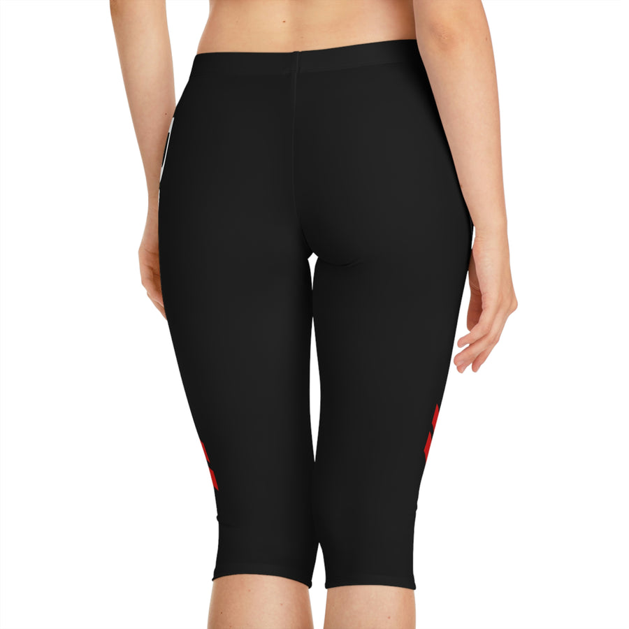 Women's Capri Dodge Black Leggings™