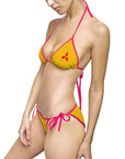 Women's Yellow Mitsubishi Bikini Swimsuit™