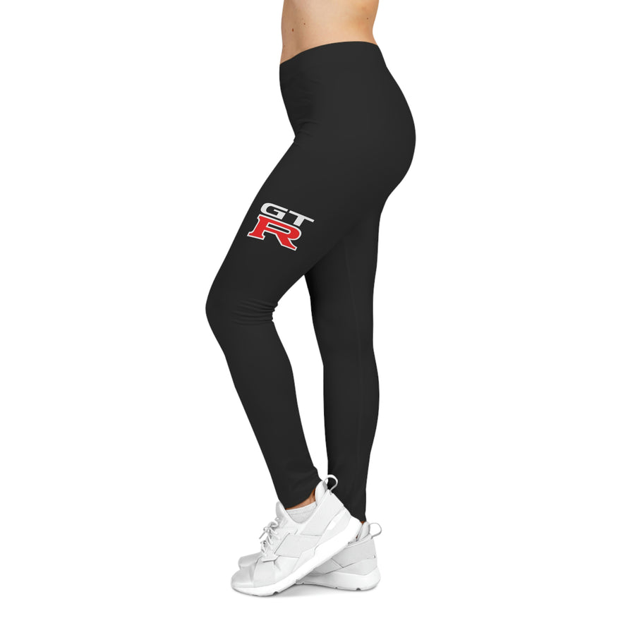 Women's Black Casual Nissan GTR Leggings™