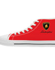 Women's Red Lamborghini High Top Sneakers™