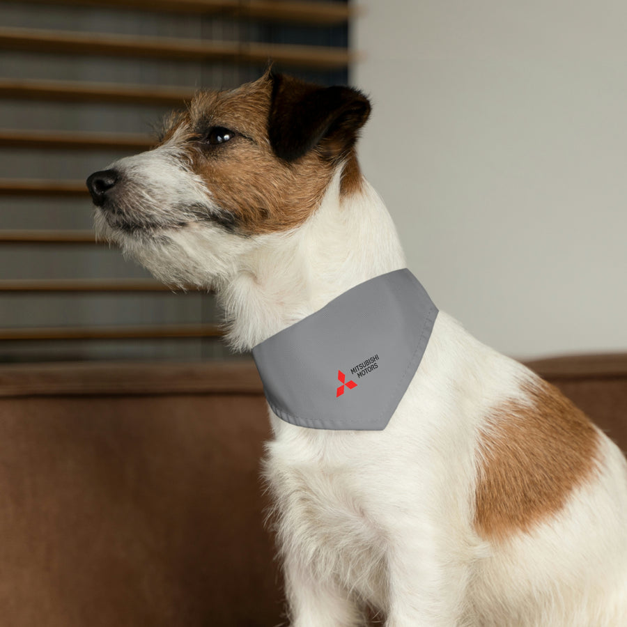 Grey Mitsubishi Pet Bandana Collar™