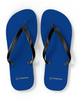 Unisex Dark Blue Mazda Flip Flops™