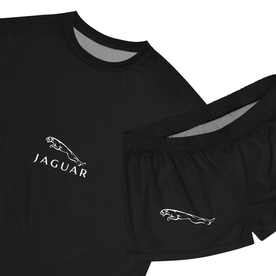 Women's Black Jaguar Short Pajama Set™