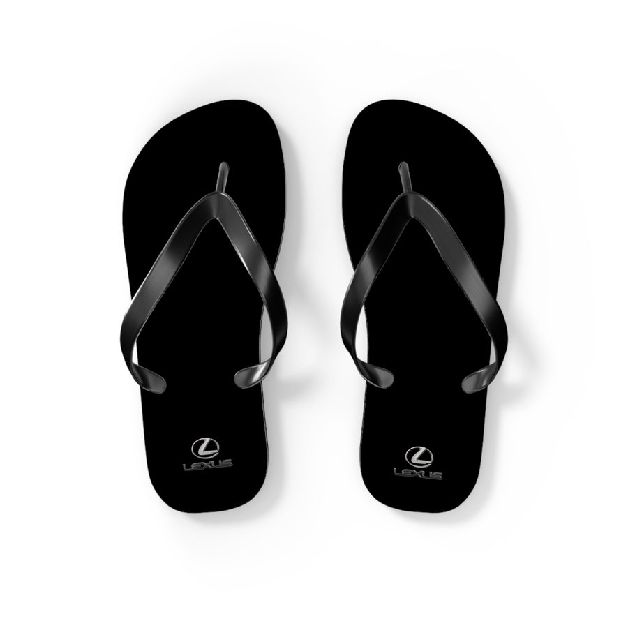 Unisex Black Lexus Flip Flops™