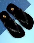 Unisex Black Porsche Flip Flops™