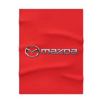 Red Mazda Soft Fleece Baby Blanket™