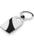 Audi Rectangle Photo Keyring™