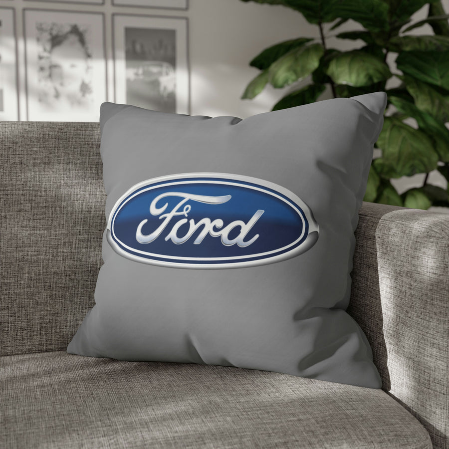 Grey Ford Spun Polyester pillowcase™