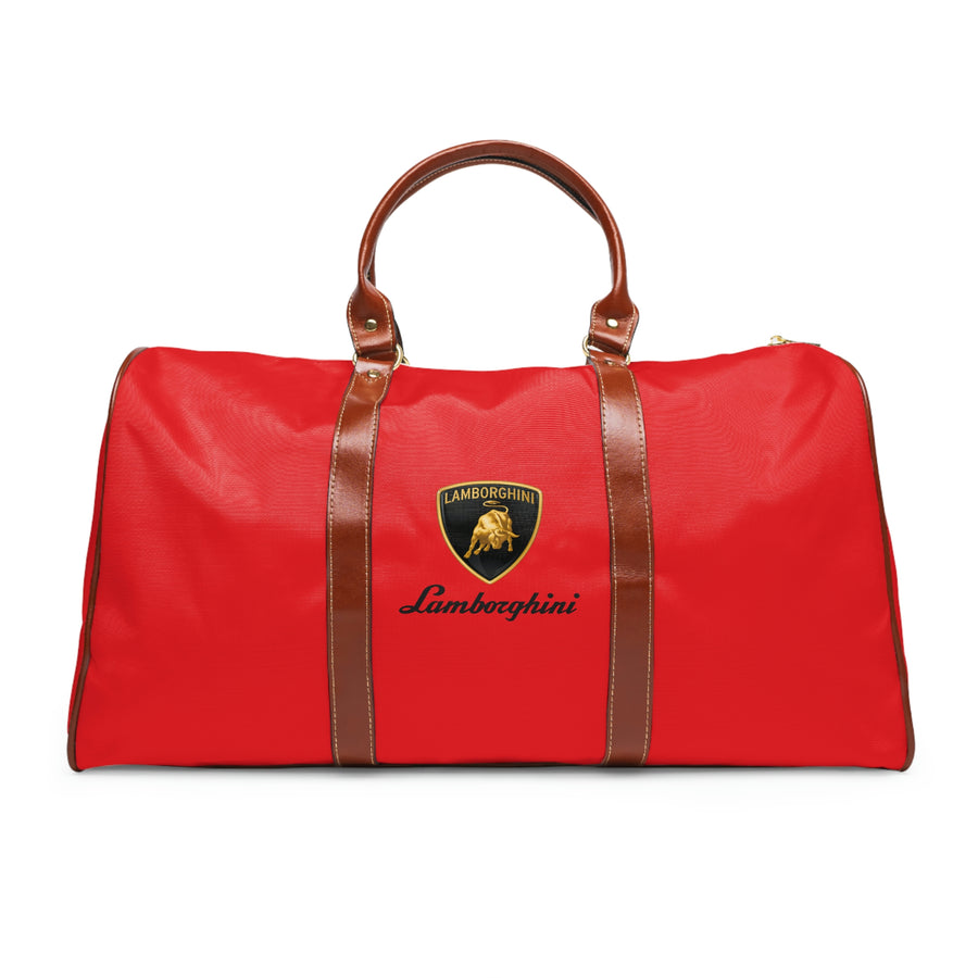 Red Lamborghini Waterproof Travel Bag™