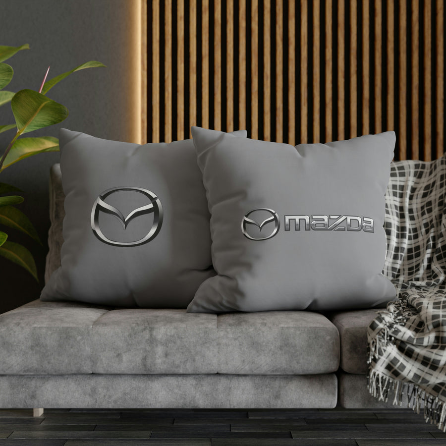 Grey Mazda Spun Polyester pillowcase™