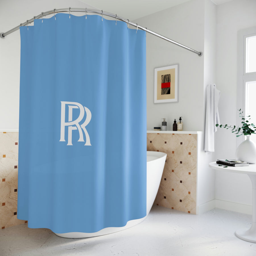 Light Blue Rolls Royce Shower Curtain™