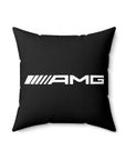 Black Mercedes Spun Polyester Square Pillow™