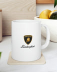 Lamborghini White Mug™