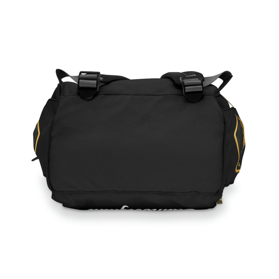 Black Lamborghini Multifunctional Diaper Backpack™
