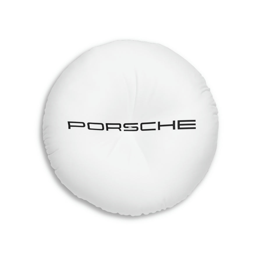 Porsche Tufted Floor Pillow, Round™